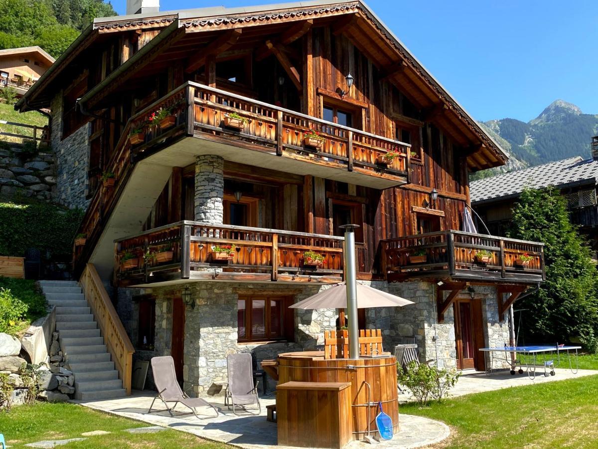 Chalet Des Trappeurs Coeur Vanoise 15 Persons La Plagne Exterior foto