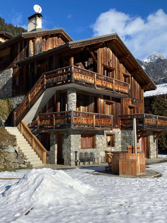 Chalet Des Trappeurs Coeur Vanoise 15 Persons La Plagne Exterior foto