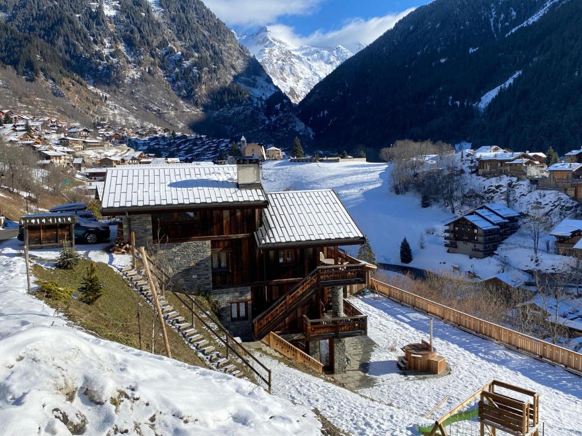Chalet Des Trappeurs Coeur Vanoise 15 Persons La Plagne Exterior foto