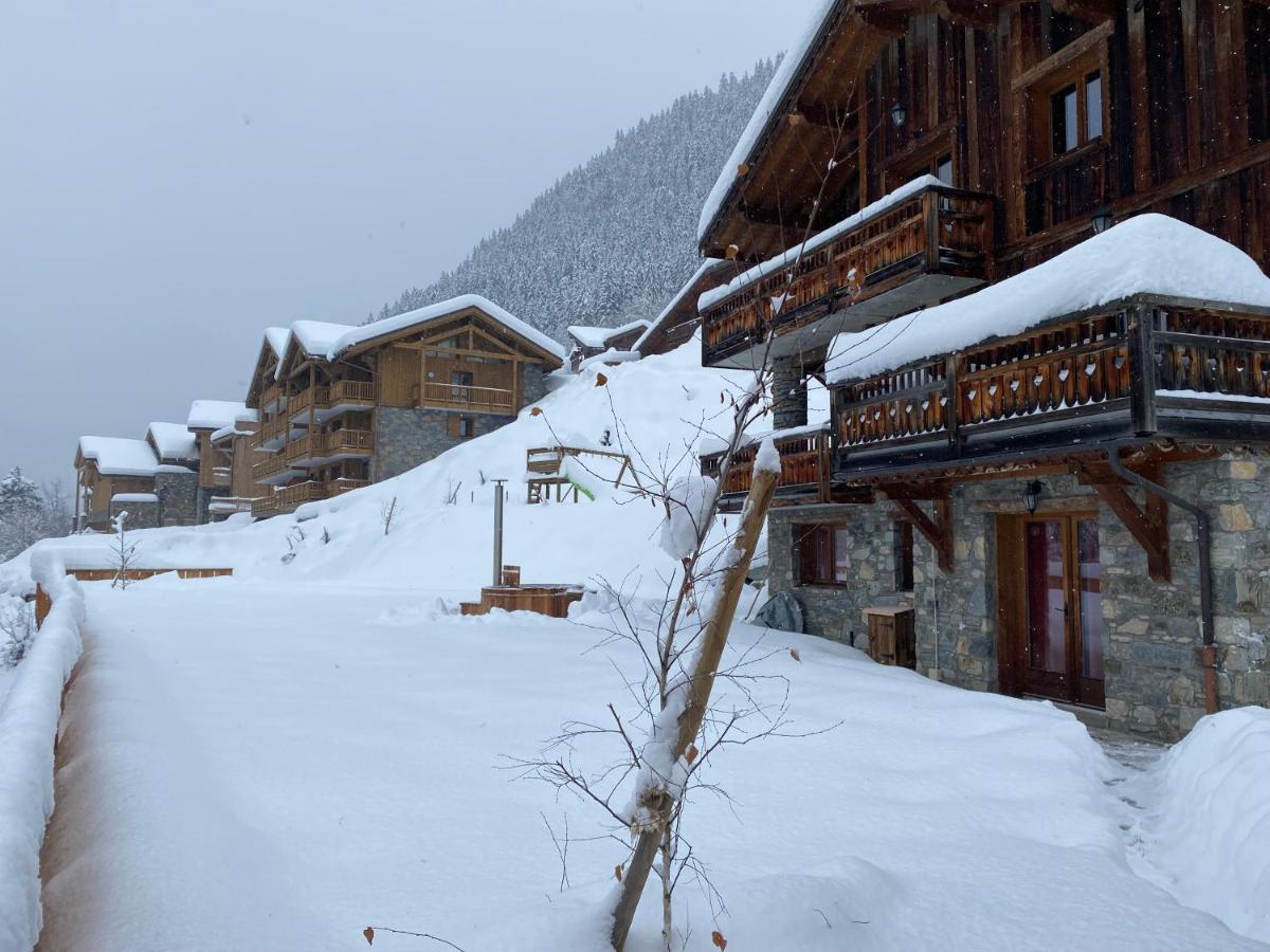 Chalet Des Trappeurs Coeur Vanoise 15 Persons La Plagne Exterior foto