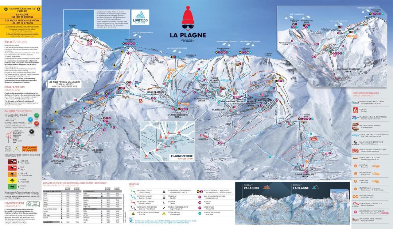Chalet Des Trappeurs Coeur Vanoise 15 Persons La Plagne Exterior foto